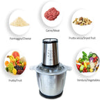 Kenwood Electric Kitchen Chopper KE-304 – 6 Blade Stainless Steel Food Processor