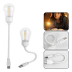 S14 USB LED Bulb – Flexible Portable Night Light | Energy Saving