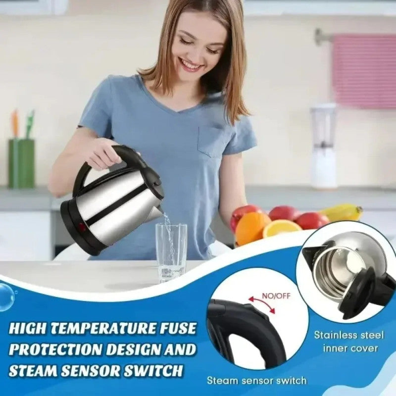 Electric Kettle AZ-17 – Stainless Steel Thermocup | Fast Boiling Water Heater