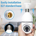 WiFi Bulb Camera 360° – HD Security Camera with Mobile App