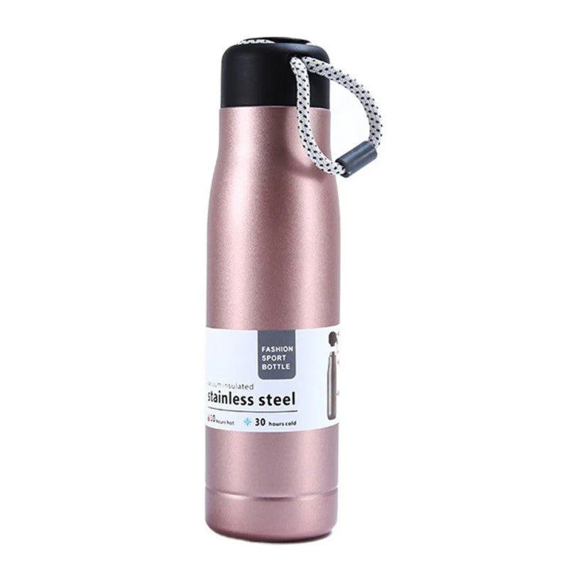 Sport Vacuum Bottle 550ML – Stainless Steel Insulated Water Bottle (Hot & Cold)