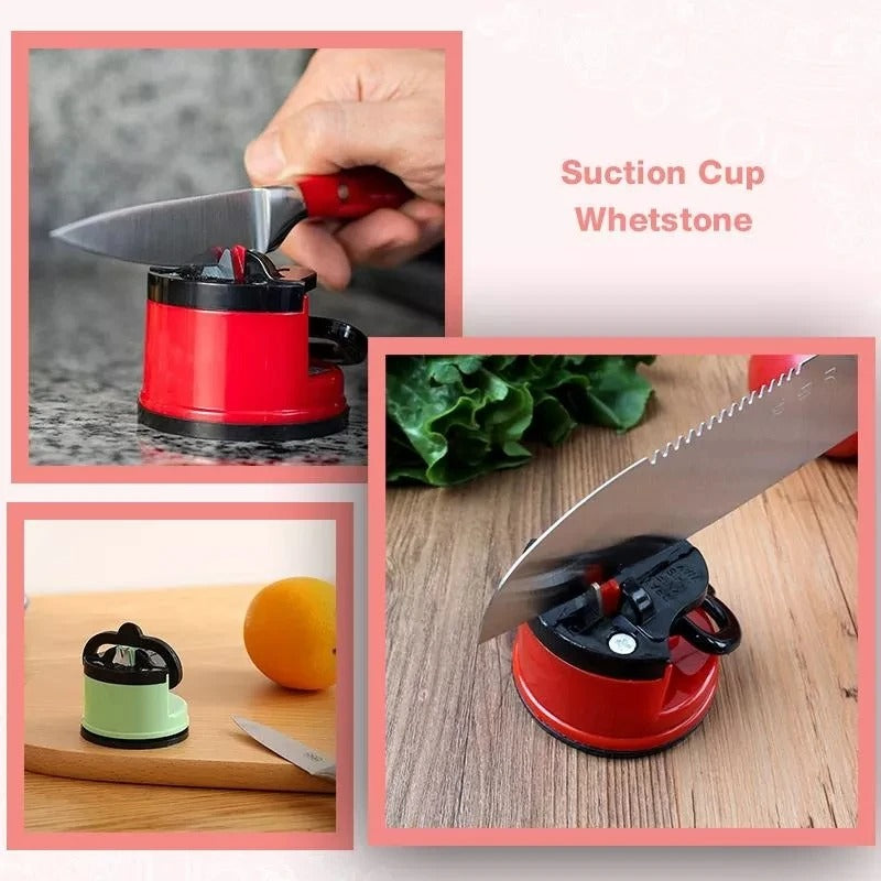 Knife Sharpener with Suction