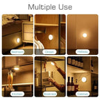 Human Body Sensor LED Night Light with Wireless USB Charging