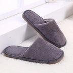 Soft Cotton Slippers for Men and Women - Unisex Indoor Spa Slippers