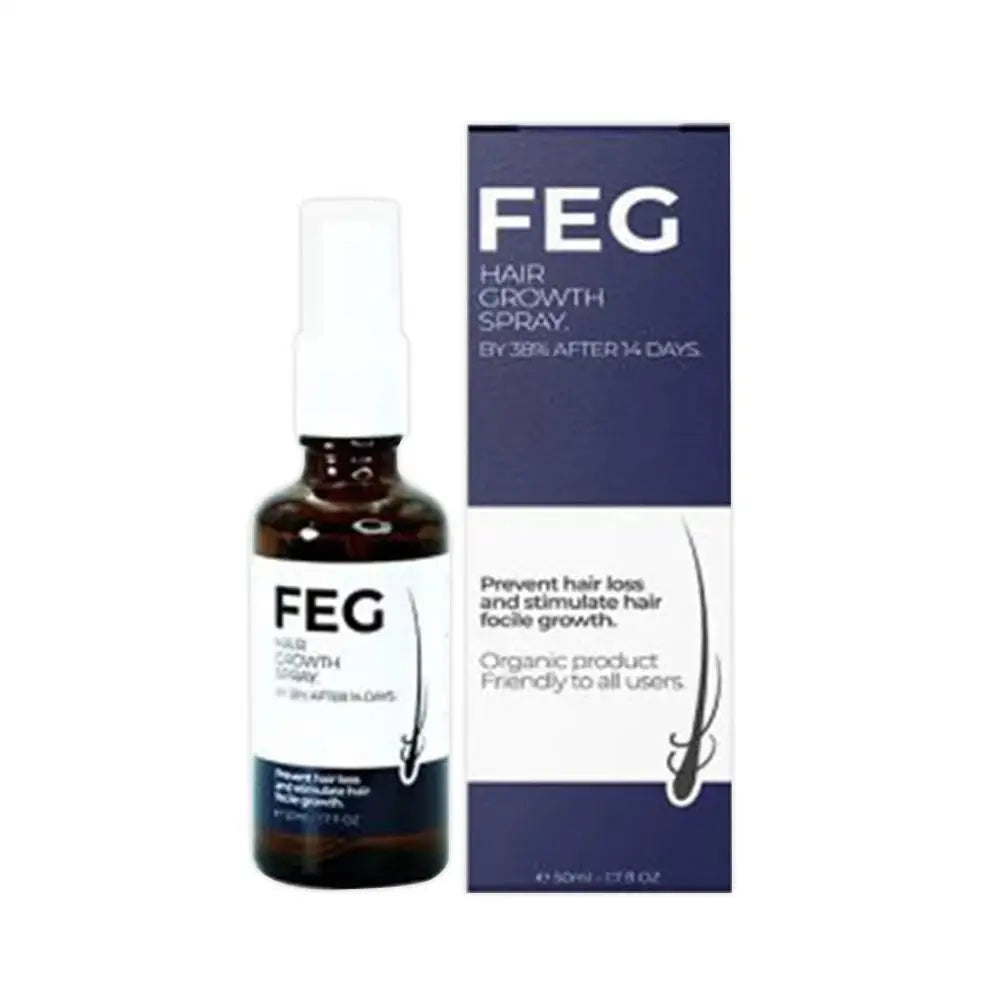FEG Hair Growth Spray – Anti Hair Fall Treatment | Fast Hair Regrowth & Stronger Hair Formula