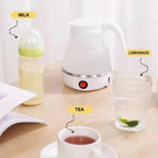 Foldable Electric Kettle – Portable Silicone Travel Kettle | Fast Boiling Mini Water Heater
