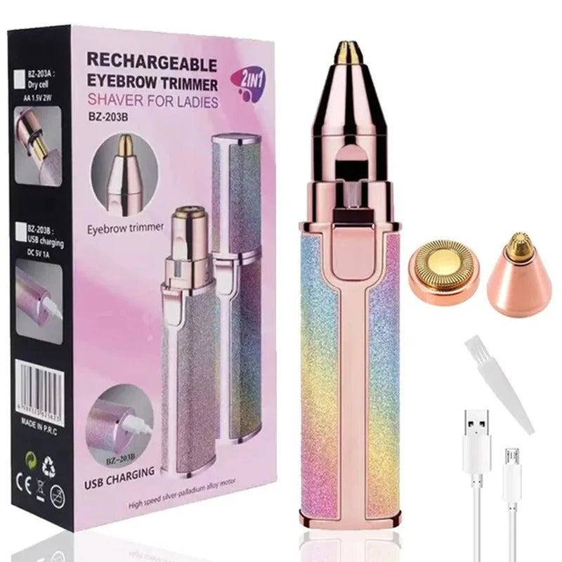Rainbow Flawless Painless Face Hair Remover
