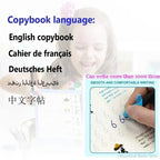 Children Writing Practice Book for Kids – Reusable Magic Copybook Set