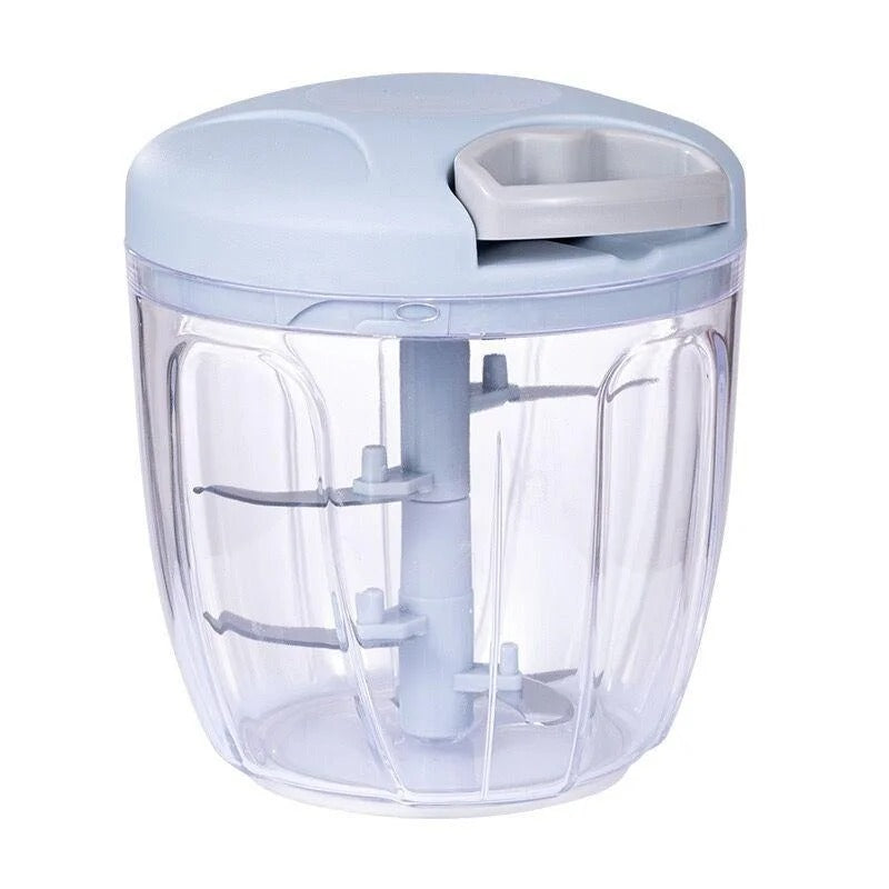 5 Blade Speedy Chopper – Manual Pull Vegetable & Meat Chopper | Multi Blade Food Processor