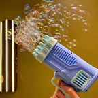 32 Hole Bubble Gun Bazooka for Kids – Automatic Bubble Blaster Toy