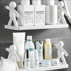 Floating Wall Shelf for Bedroom – Modern Storage Rack (No Drill, Space Saving Design)