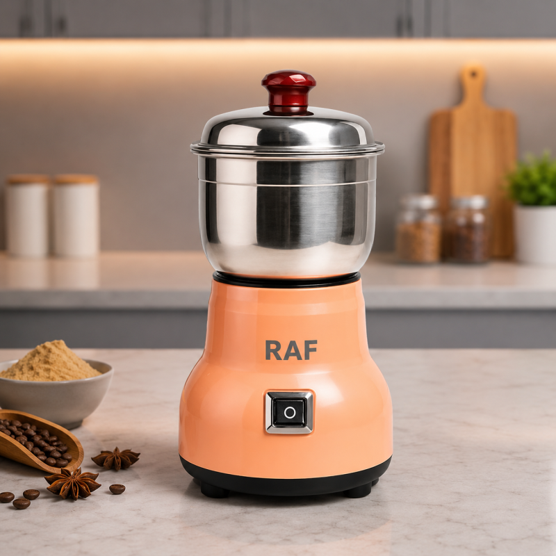 RAF Electric Multifunction Grinder – High Speed Stainless Steel Coffee & Spice Grinder