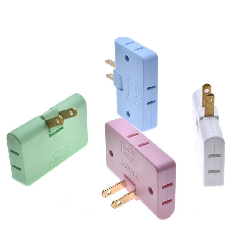3 in 1 Flat Socket Suitable for Places Without Space