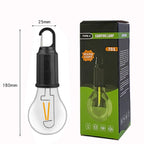 Solar Camping LED Bulb – Rechargeable Hanging Light for Outdoor, Emergency & Load Shedding