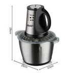 RAF Food Chopper 3L R7032 – Electric Meat & Vegetable Chopper | Powerful Kitchen Processor