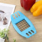 Stainless Steel Vegetable Potato Square Slicer French Fry Grid Cutter