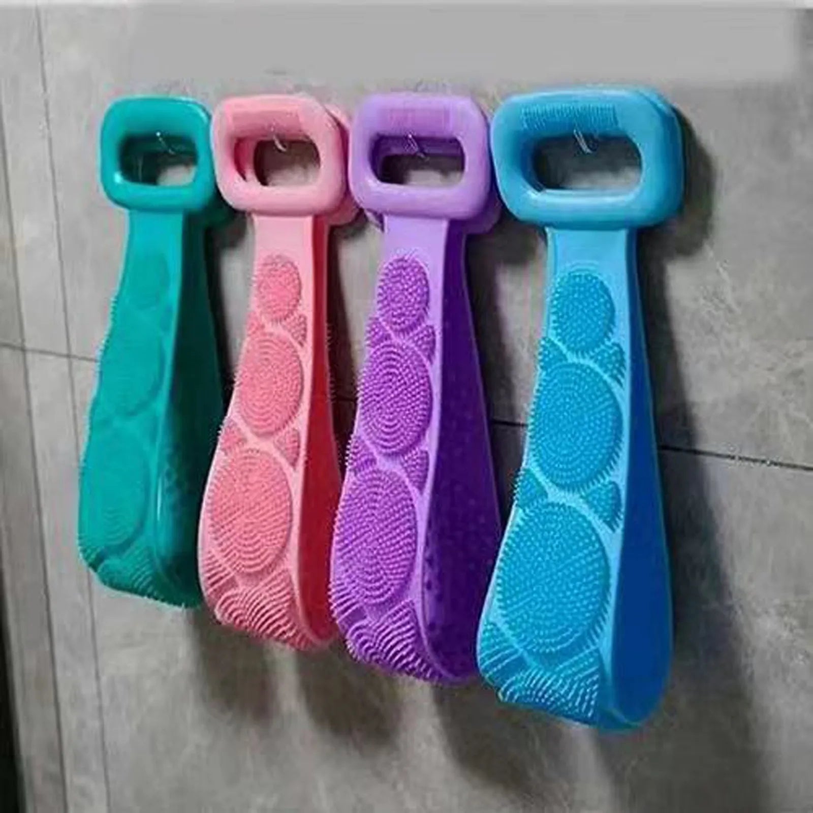 Premium Quality Silicon Double Sided Bath Scrubber Belt