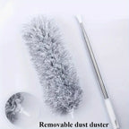 Telescopic Grey Dust Mop – Long Handle Microfiber Duster (Extendable)