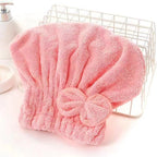 Pack of 2 Bath Towel cap