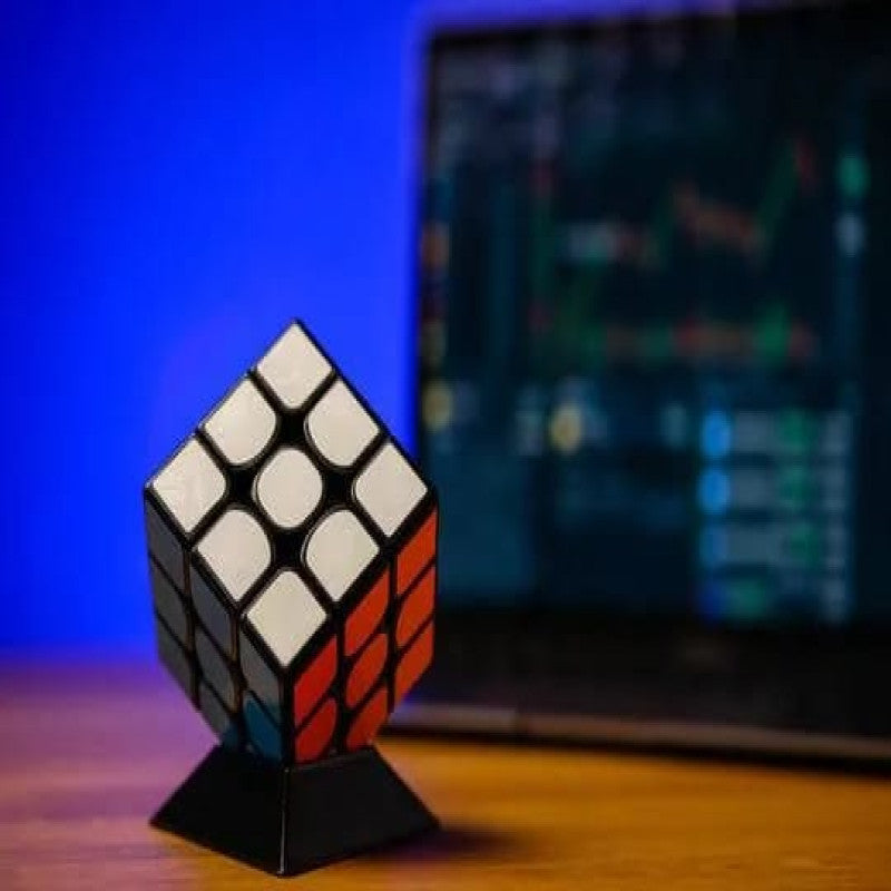 QY Toys Sail W 3×3 Speed Cube – Magic Puzzle Rubik's Cube Toy