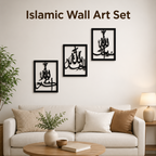 3 Frames of Tasbih-e-Fatima – Beautiful Islamic Calligraphy Wall Art