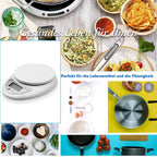 Digital Kitchen Weight Scale with Bowl – Accurate Food & Baking Scale