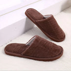 Soft Cotton Slippers for Men and Women - Unisex Indoor Spa Slippers