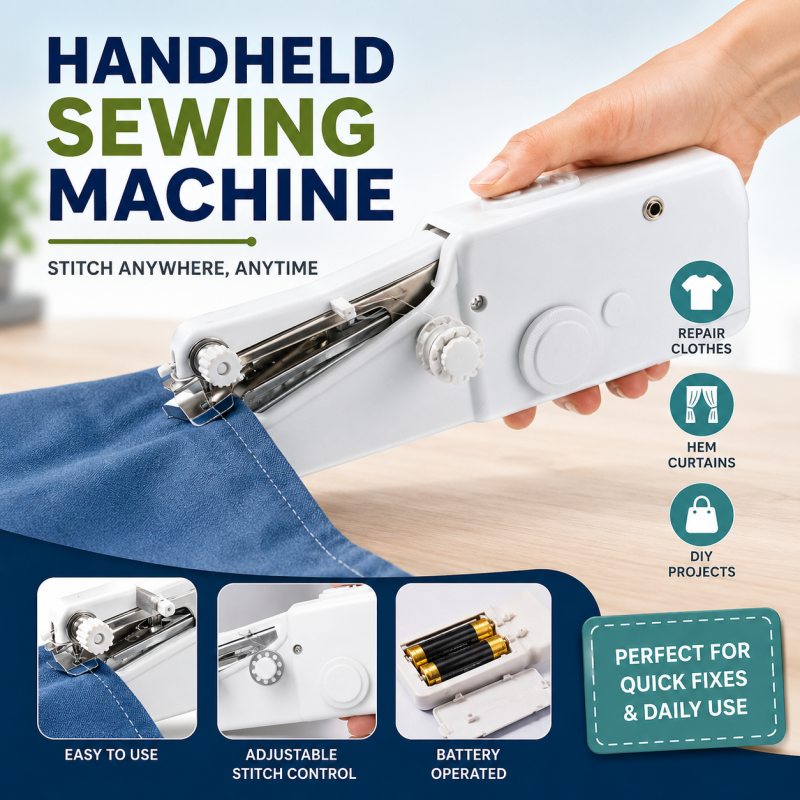 Portable Handheld Sewing Machine