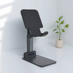 Adjustable Mobile Stand – Foldable Desk Phone Holder with Anti-Slip Base