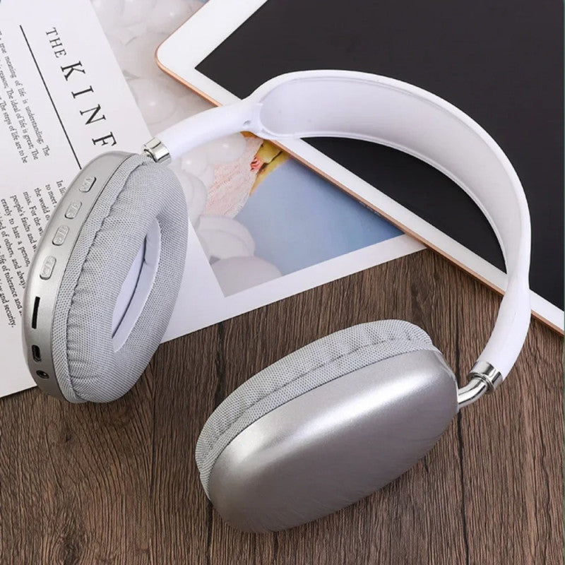 P9 Wireless Bluetooth Headphones – HiFi Stereo Sound, Noise Reduction & Memory Card Support