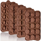 Multi Design Food Grade Silicone Chocolate Mold – Non-Stick Candy & Baking Mould