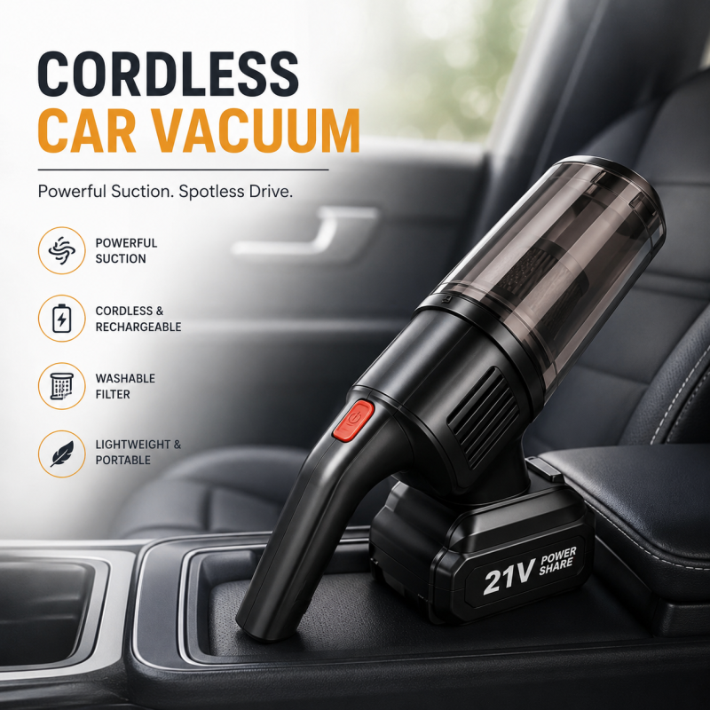 MAX Cordless Handheld Vacuum Cleaner