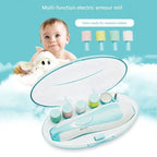 Baby Nail Clippers 6 in 1, Baby Nail Cutter Safe Electric Baby Nail Trimmer