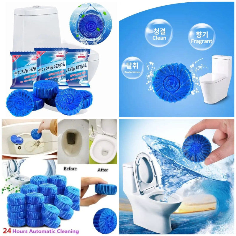 Ty-D-Bol Blue Tablets Value 5 Pack