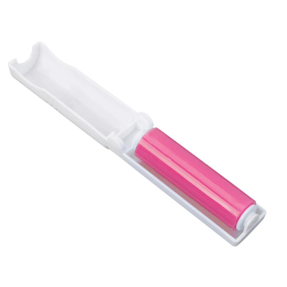 Mini Pocket Compact and Portable Lint Roller with Washable Refill