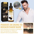 Black Hair Oil – Ganoderma Nutrient Natural Darkening Oil