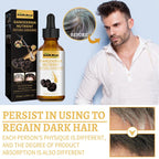 Black Hair Oil – Ganoderma Nutrient Natural Darkening Oil