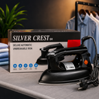 Silver Crest BR-144 Deluxe Automatic Dry Iron – Heavy Duty Non-Stick Electric Iron