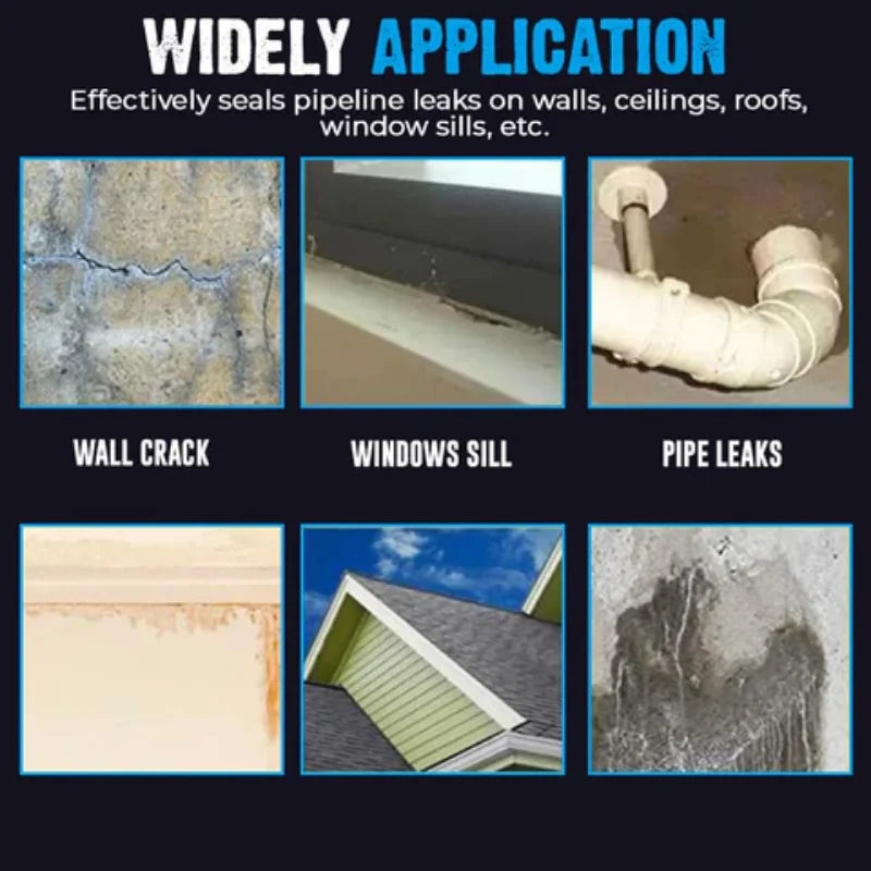 Invisible Waterproof Sealant – Leak Repair Paste | Crack Filler & Water Leakage Solution
