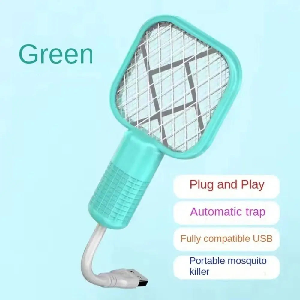 Mini Mosquito Racket – USB Rechargeable Electric Bug Zapper