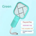 Mini Mosquito Racket – USB Rechargeable Electric Bug Zapper