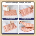 Pack of 2 Ice Cube Tray (Large) – Big Size Plastic Ice Tray with Easy Release Design
