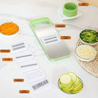 5 in 1 Vegetable Slicer Cutter – Multi Function Mandoline Slicer | Kitchen Chopper & Grater Tool