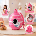 Cute Astronaut Kids Backpack – Lightweight Cartoon School & Travel Bag for Kids