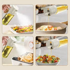 2-in-1 Oil Dispenser Bottle – Spray & Pour Kitchen Oil Sprayer