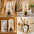 Zamzam Cooler Dispenser 10 Liter – Insulated Water Cooler with Tap & Cup Holder