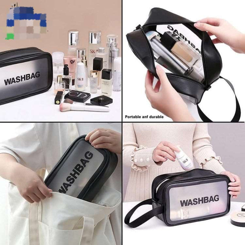 3 Pcs Women Portable Travel Wash Bag