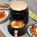 Silver Crest S-18 Air Fryer XL – Digital Touch Screen | Oil-Free Healthy Cooking (4 Presets)