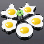 4Pcs Set Stainless Steel Omelette Fried Egg Frying Mold