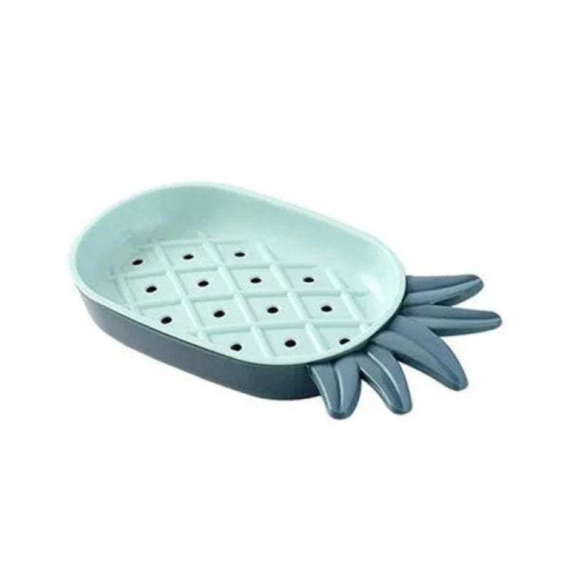 Pineapple Soap Holder – Cute Drain Soap Dish with Tray | Bathroom & Kitchen Soap Stand